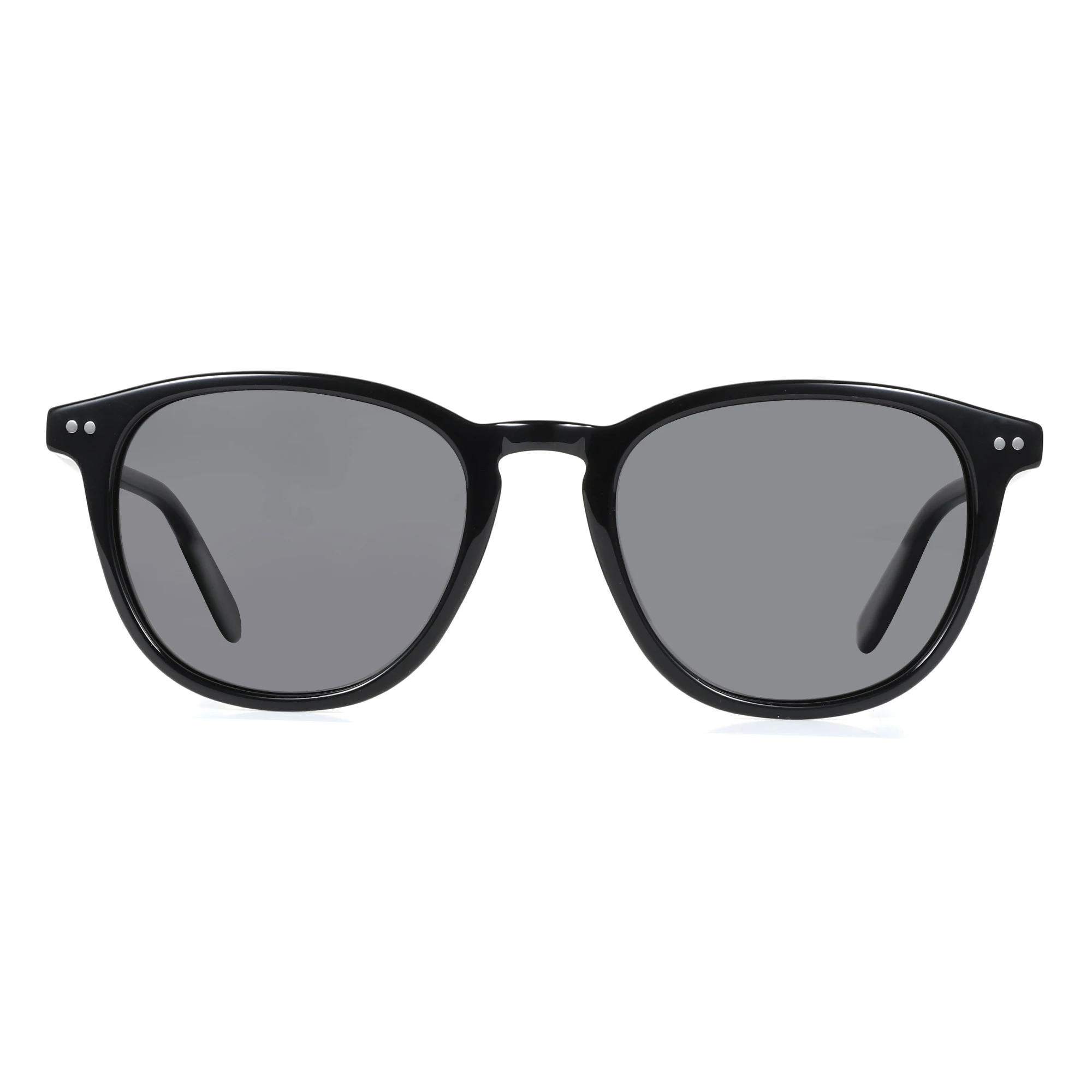 ZENOTTIC 2025, modische, quadratische, polarisierte Sonnenbrille, handgefertigte Acetat-Sonnenbrille mit Federbein, modischer runder Schirm für Männer und Frauen – Detail 10