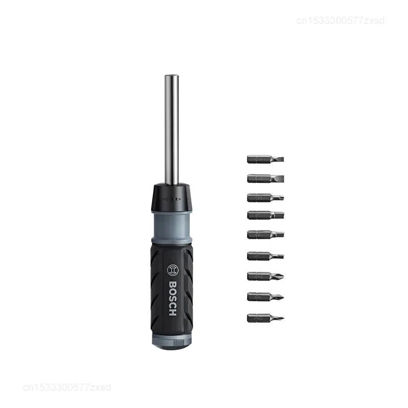 Xiaomi Bosch 10 in 1 Multifunctional Angle Ratchet Screwdriver Professional Screwdriver Sets Portable Maintenance Tool With Bits