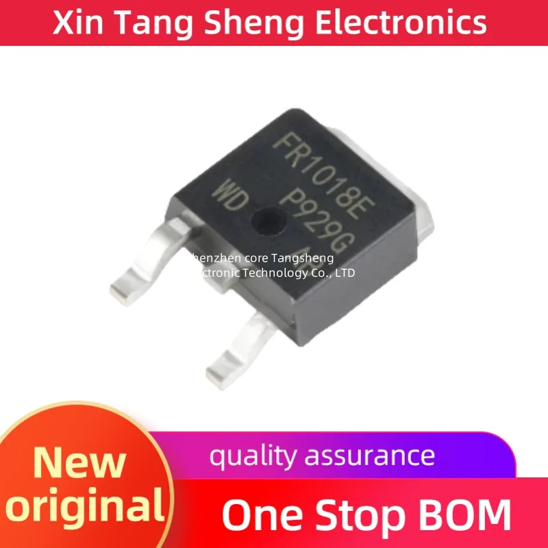 

10~50Pcs/lot NEW IRFR1018E FR1018E IRFR1018EPBF IRFR1018ETRPBF TO-252 60V 56A MOSFET field-effect transistor
