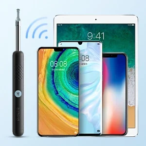 

R1 Smart Vision Ear Wash Wifi Camera Otoscope Earwax Remover