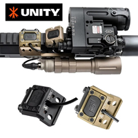 UNITY Metal ModButton Pressure Remote Switch 20mm Rail For Surefire M300 M600 Mod Weapon Flashlight DBAL-A2 PEQ15 2.5mm SF PLUG