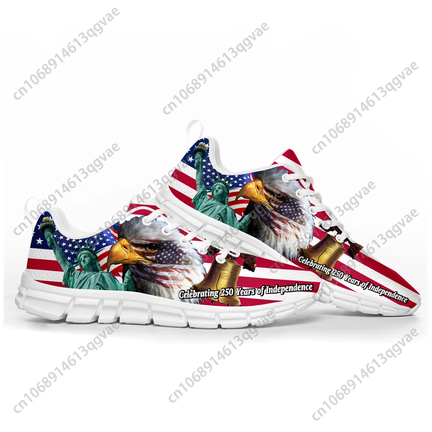 The USA 250 Anniversary Sports Shoes Mens Womens Customized Sneakers Shoe High Quality Couple