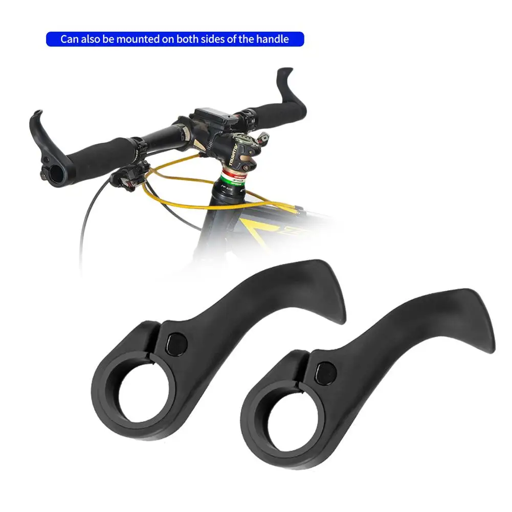 1pair Ergonomic Design Mtb Bicycle Inner Bar Ends Mtb Cycle City Parts Bar Ends Handlebar Mountain Road Bike Gravel Y7x2