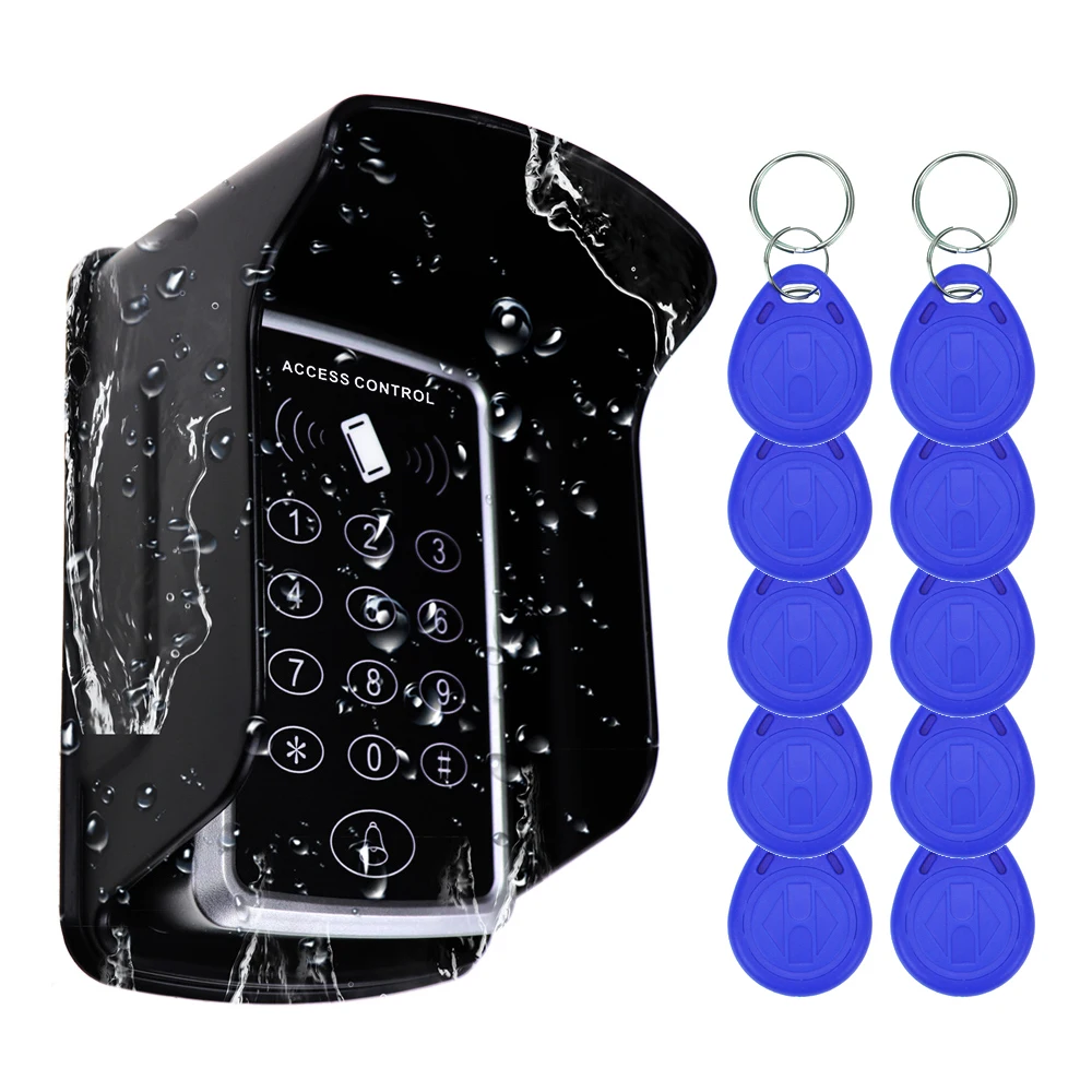 

5YOA 125 кГц RFID-клавиатура контроля доступа EM-считыватель карт Система контроля доступа к двери Система открывания дверных замков Клавиатура