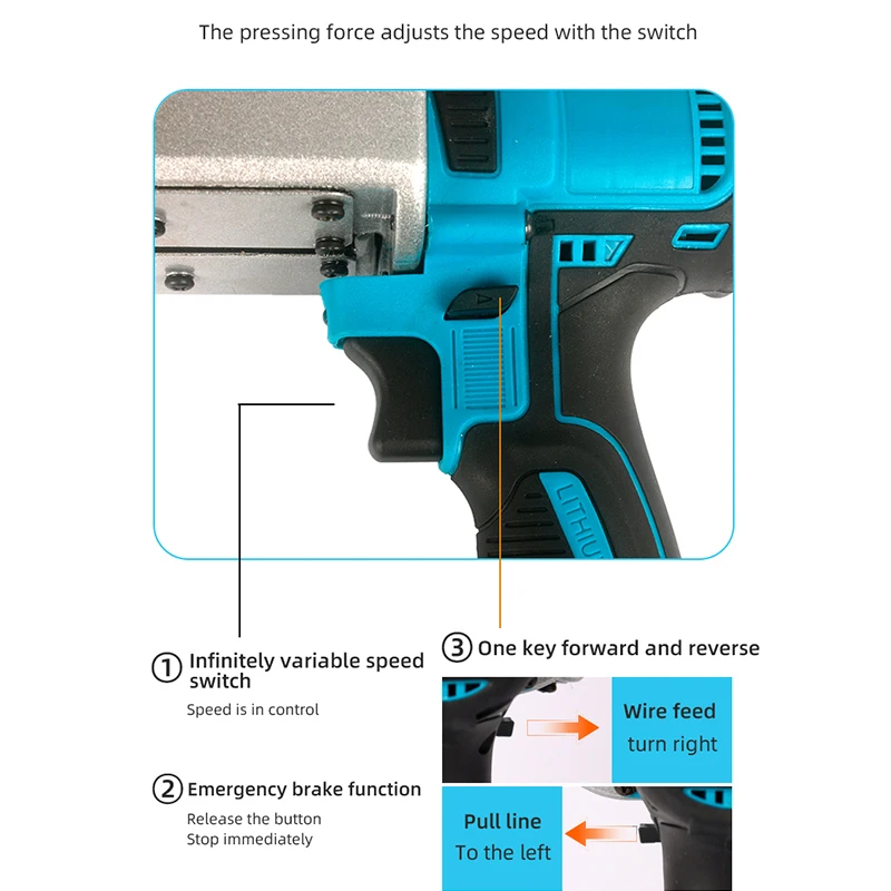 Automatic Electrician Stringing Machine Lithium Battery Dark Line Wire Guide Tools Wall Threading Wiring Machine For Makita