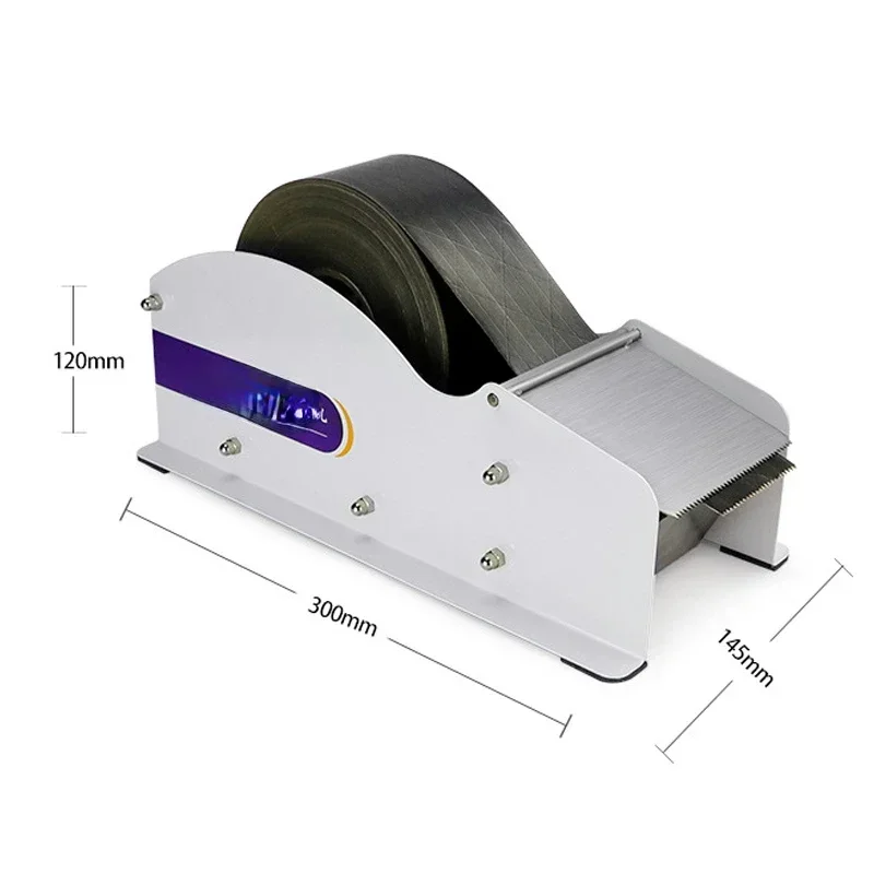 PC220 wet water paper machine tape cutting and sealing machine manual wet water kraft paper cutting machine HOT SALES