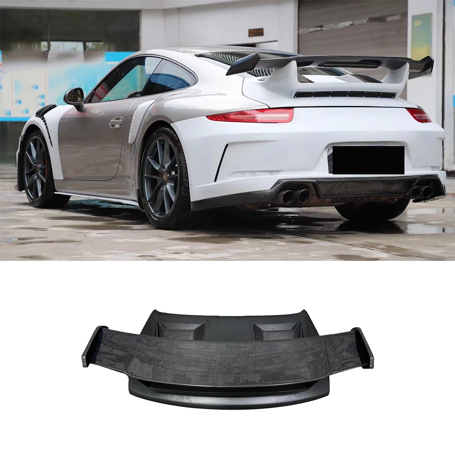 For Porsche 911 991 2012 - 2018 Car Rear Trunk Spoiler Rear Wing Tail Wing Parts GT3 Style Carbon Fiber Upgrade Body kit