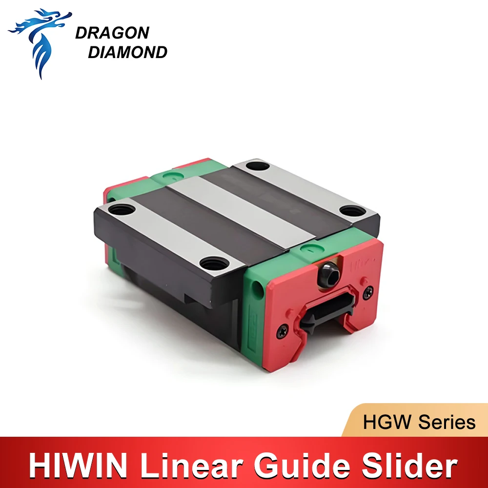 HIWIN Linear guide slider HGW15 HGW15CC HGW20CC HGW25CC HGW30CC HGW35CC HGW45CC Linear block