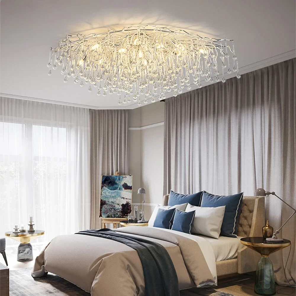 

Modern LED Chandelier for Living Room Nordic INDOOR LIGHT Luxury Lighting Hanging Lamps Ceiling FOR LIVE ROOM