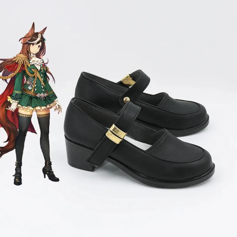 

2025 11, красивые Дерби Симбули Рудольф, черные туфли для косплея в стиле аниме на Хэллоуин