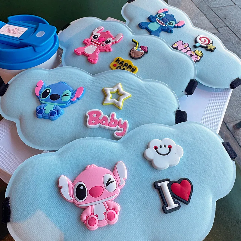 Miniso 디즈니 만화 3D 구름 수면 차광 아이 마스크 편안한 피부 친화적 인 기숙사 비행기 낮잠 눈 보호 베개