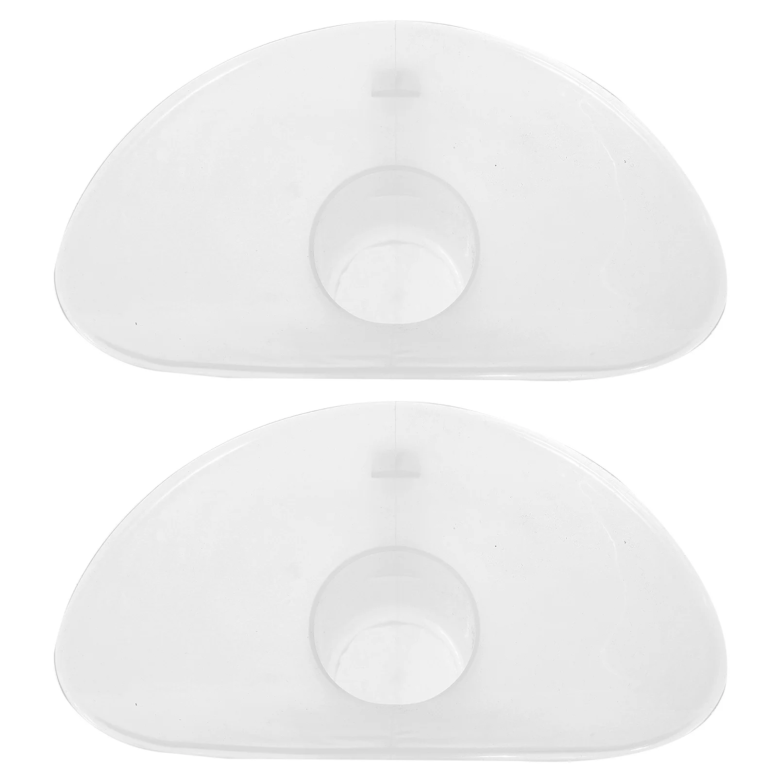 

2pcs Plastic Wash Cups Handle Cleaning Cups Daily Use School Flushing Home Supply Washing Teaching Aid Small Eye Cup