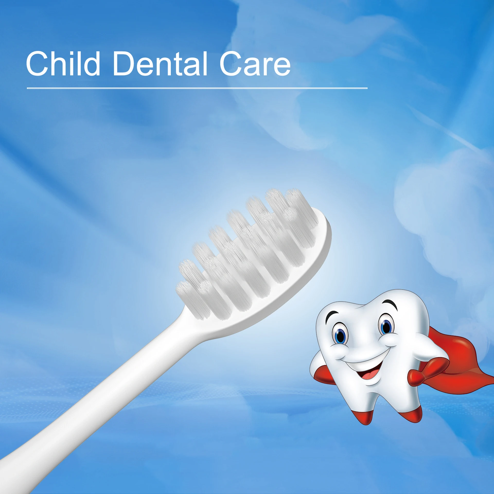 Bàn Chải Đánh Răng Điện Trẻ Em Sạc USB Âm Răng Bàn Chải Hẹn Giờ Thông Minh 5 Chế Độ IPX7 Chống Nước Hoa Văn Hoạt Hình Cho Trẻ Em