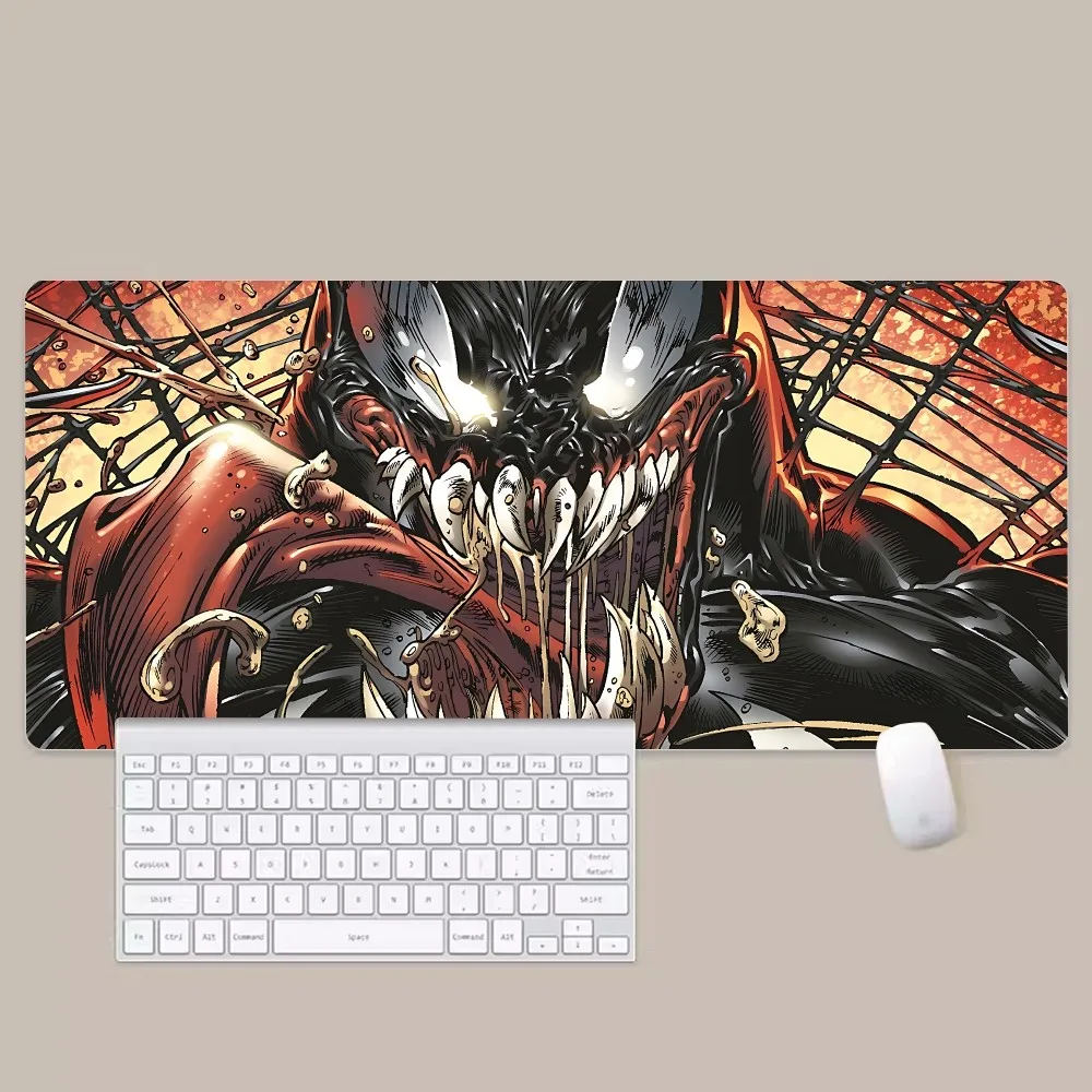 MINISO V-VenomS-Movie Mousepad Mousepad New Arrivals Large Gaming Mousepad L XL XXL Gamer Mouse Pad Size For Keyboards Mat