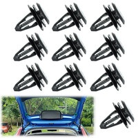 10 Pcs Rear Boot Load Cover Parcel Shelf String Cord Clips Retainer For MG ZS MG3 Retainer Auto Replacement Accessories