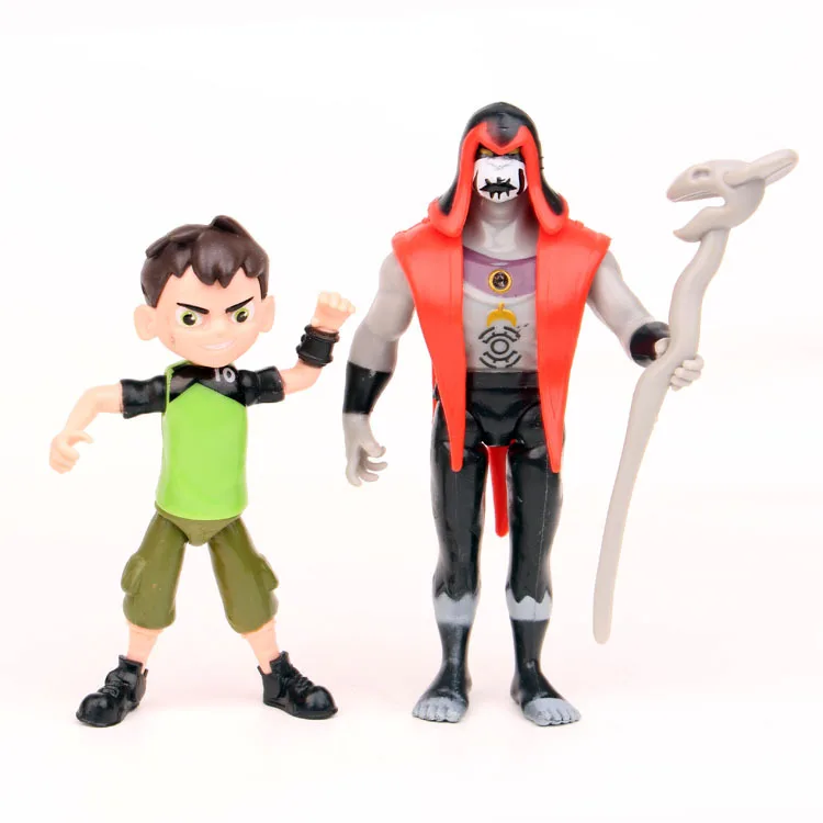 9 Pcs/Set Ben 10 3-12 Figure Figure Ben Tennyson Ben Four arms Grey Matter Heatblast Model Ornaments Anime Doll Toys Gifts