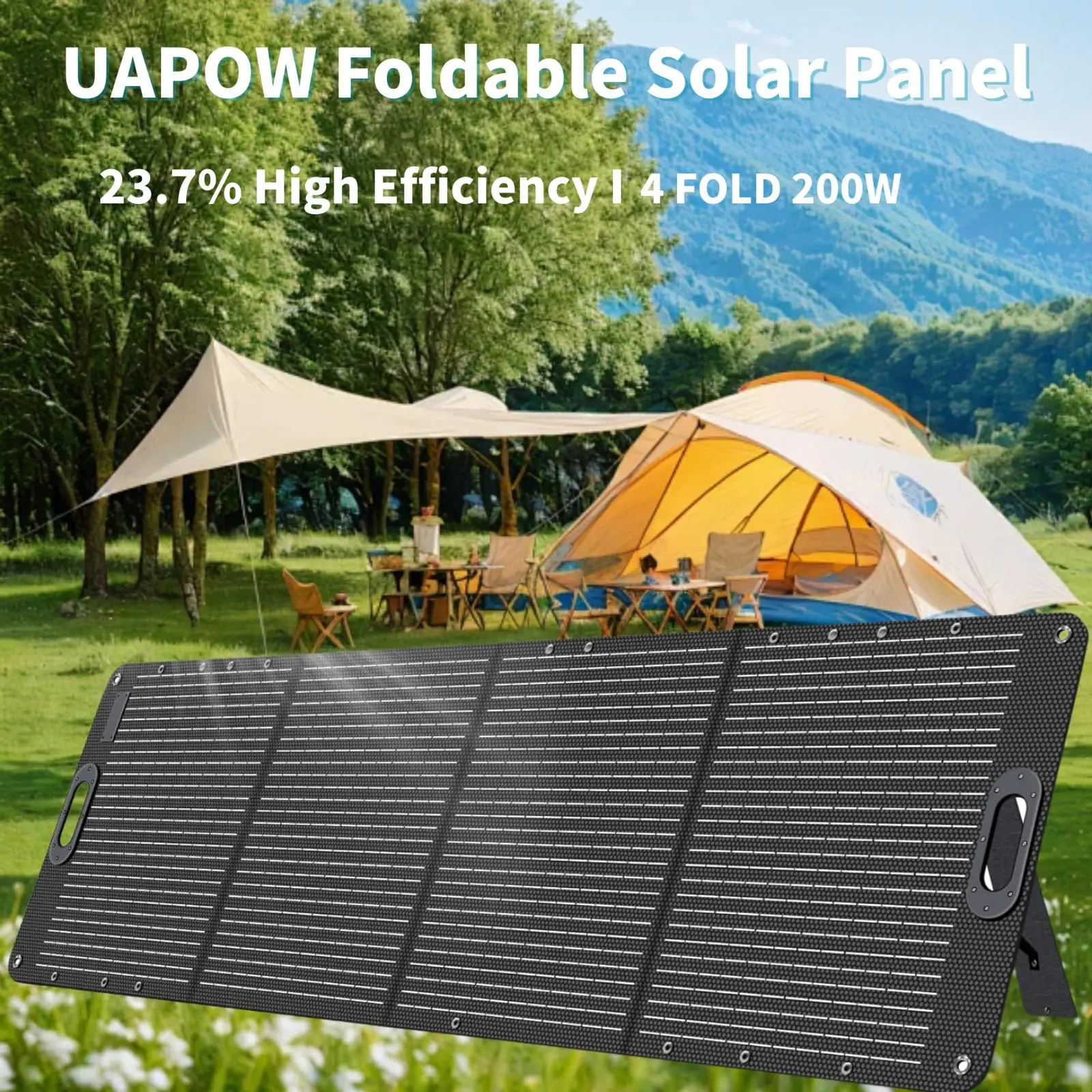 200W Portable Solar…