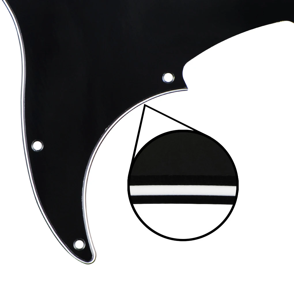 FLEOR 1 Stück PB Bass Schlagbrett Bass 4 Saiten PB Bass Schlagplatte 13 Löcher mit Schlagbrettschrauben – Detail 3