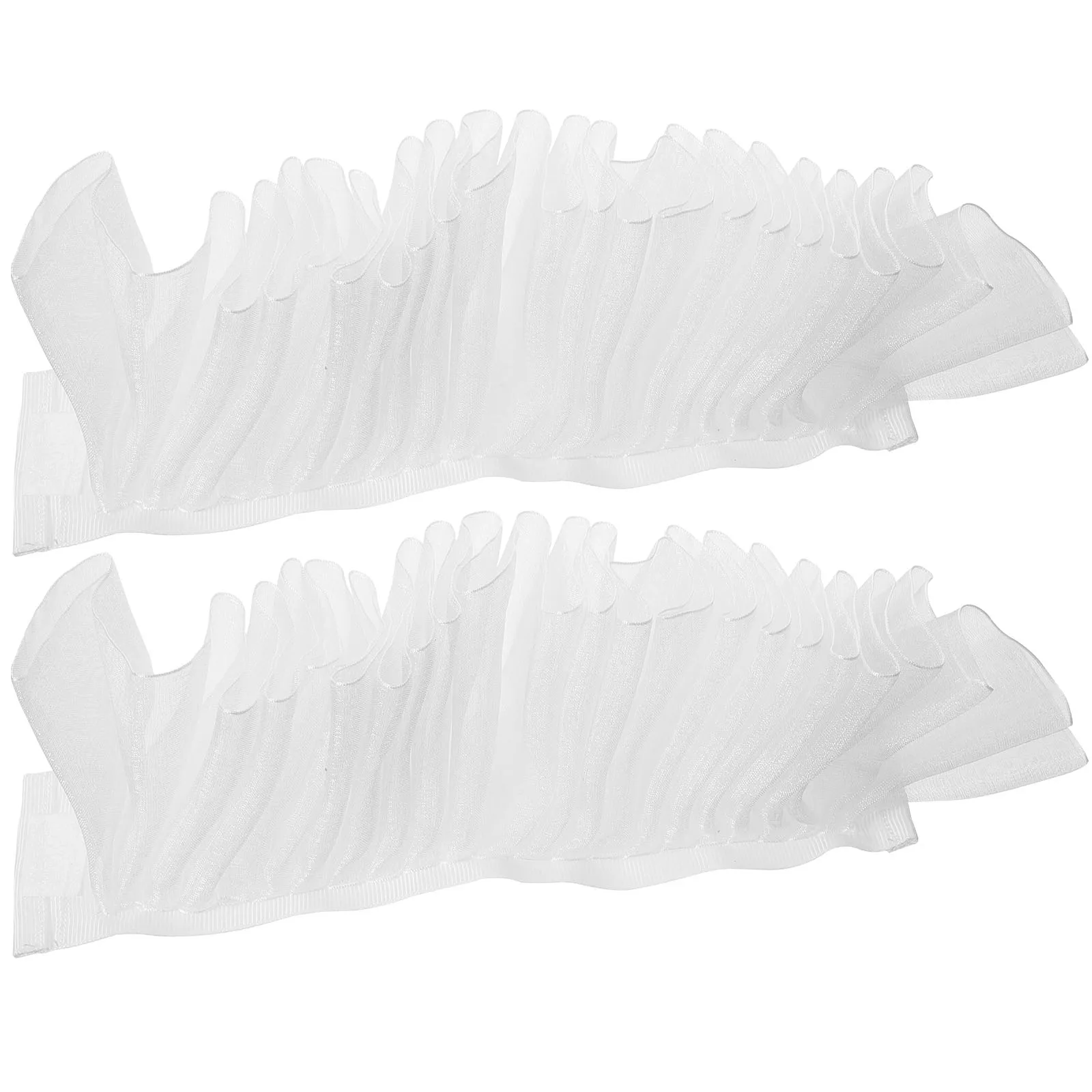 

Ruffled Sleeves Wrist Cuffs Gloves Fashion Women for Detachable Shirt Costume False Dress