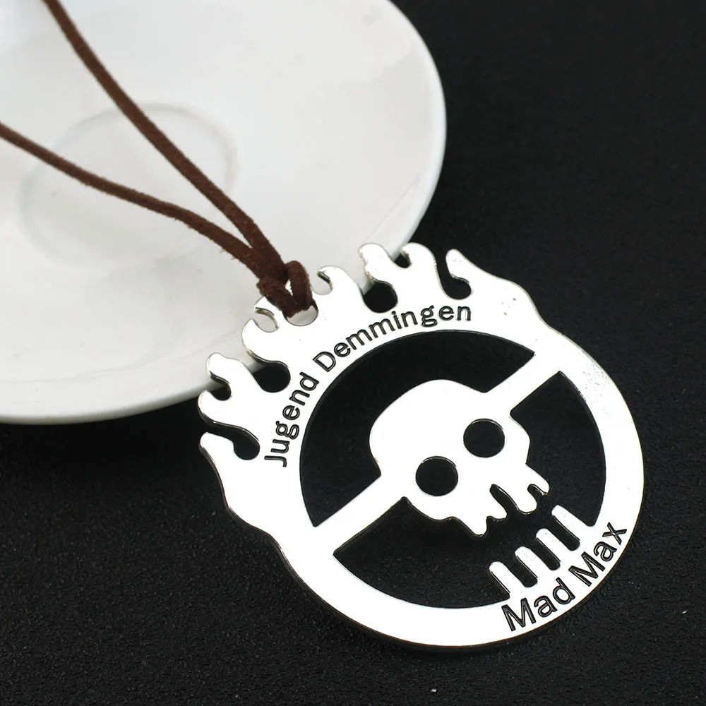 Mad Max Fury Road Joe Skull Gang Inspired Pendant Necklace For Men High Quality Classic Jewelry Necklace ﻿