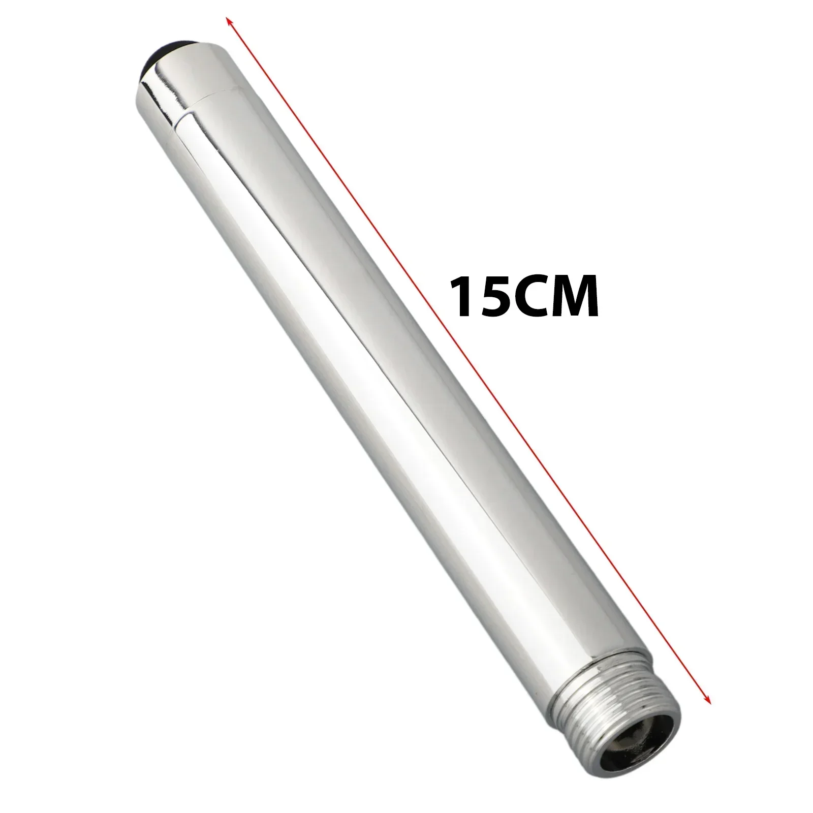 

Convenient Extension Pipe Shower Head 6" 8" G1/2" Shower Head 8" Stainless Steel Accessory Attachment