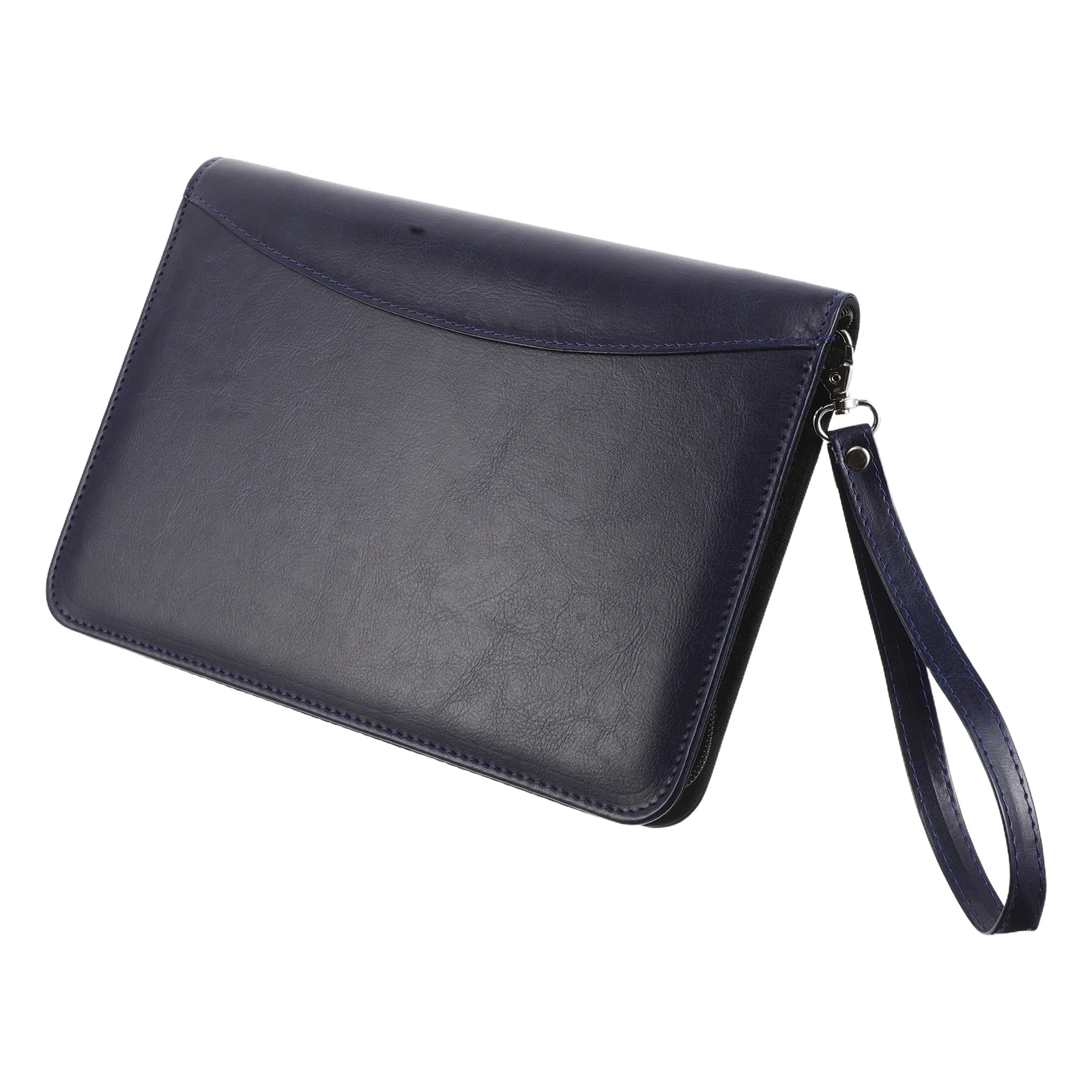 

Refillable Padfolio Binder With Zipper Portfolio Organizer Business Document Folder Office Accessories 12.5X9.5Inch File Folder