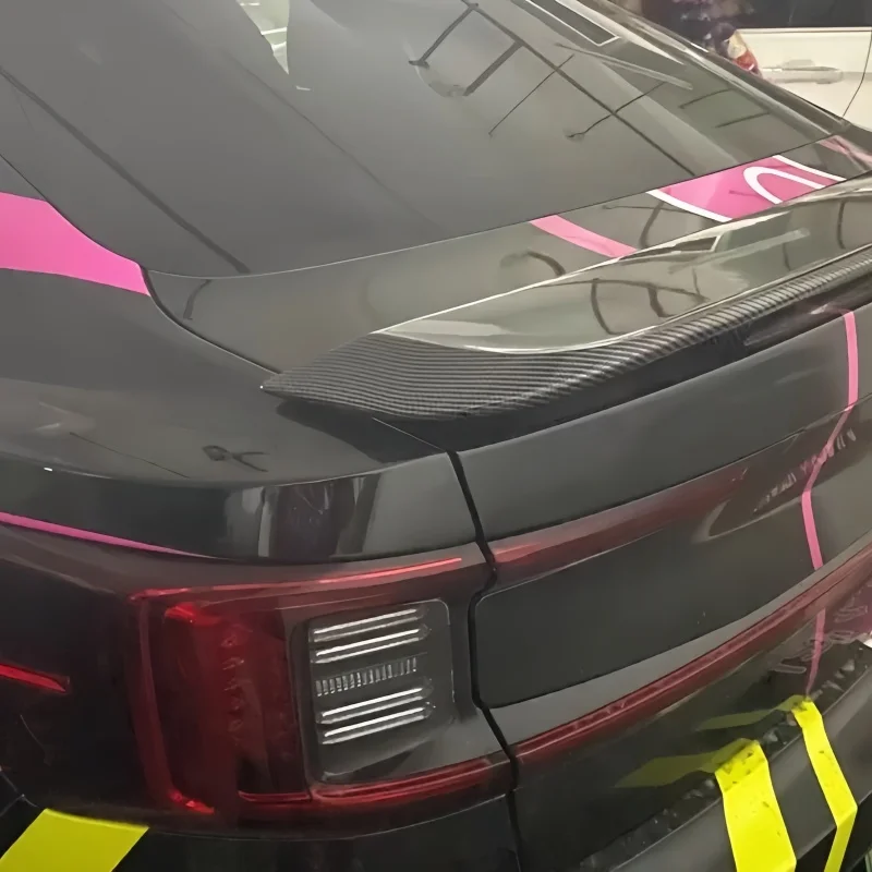 

Спойлер для Volvo 2020 2021 2024 Polestar 2, крылья, внешний задний спойлер, хвост багажника, крыло, украшение, аксессуары для стайлинга автомобиля