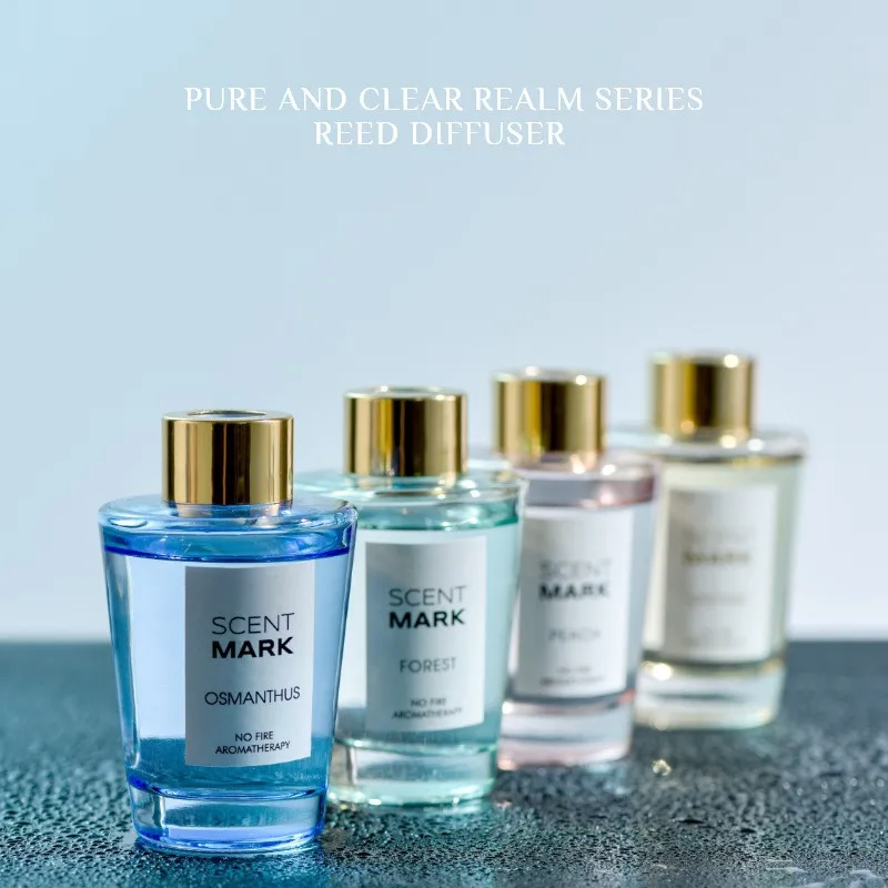 

100ml Shangri-La Aroma Oil Diffuser Sets with Natural Sticks for Living Room Fresh Air Home Fragrance Gift toilet deodorization