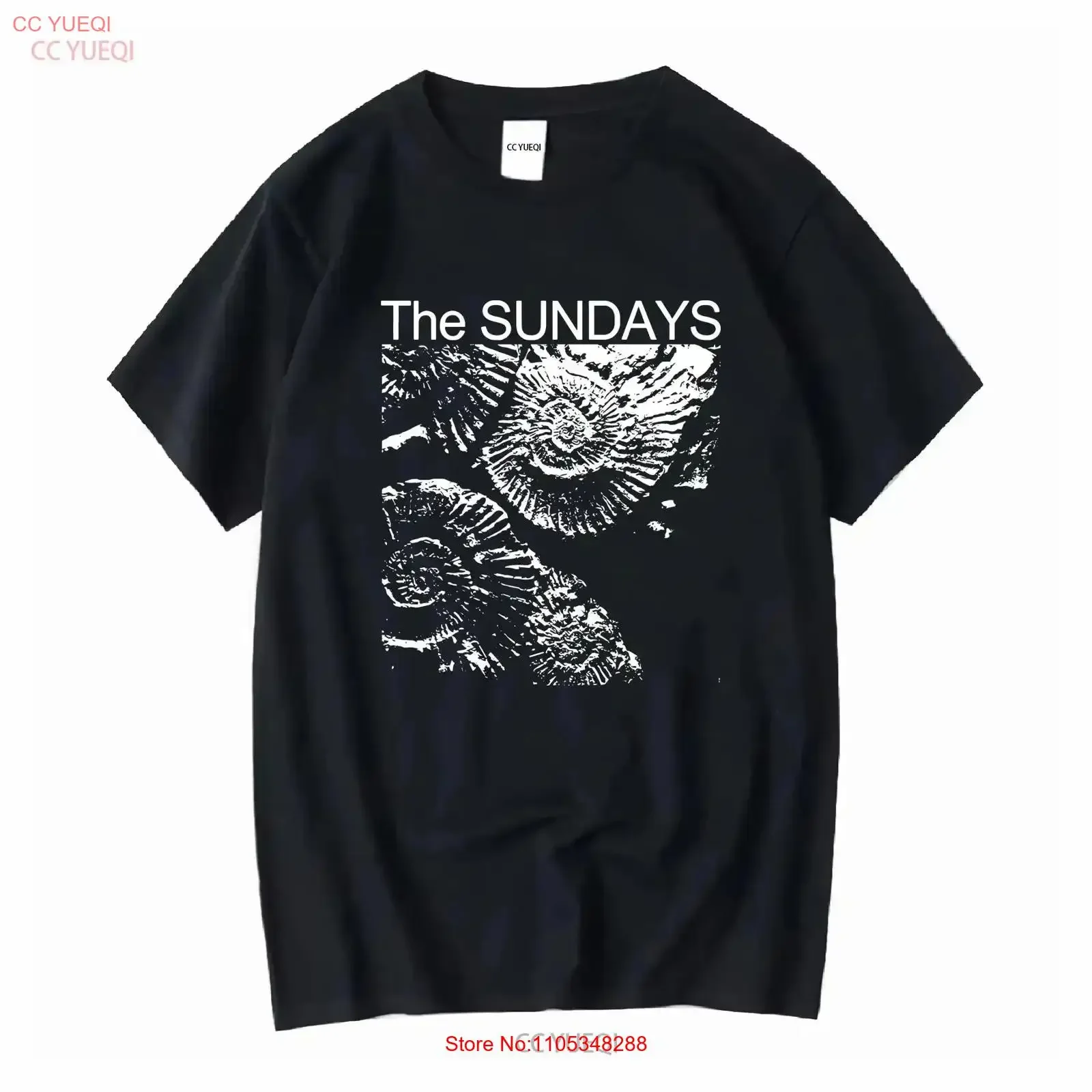 Night Channels The Sundays T Shirt Slowdive Shoegaze Ride My Bloody Valentine vintage Washed fashion homme vintage Washed