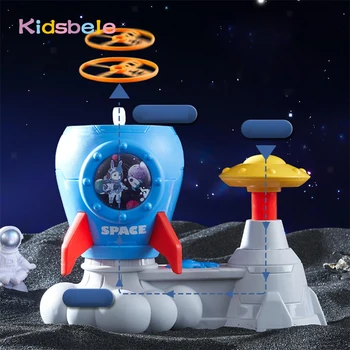 Raket Vlinder Vangspel Zomer Buiten Tuin Activiteiten Peuter Speelgoed Voetpedaal Katapult Lancering Speelgoed