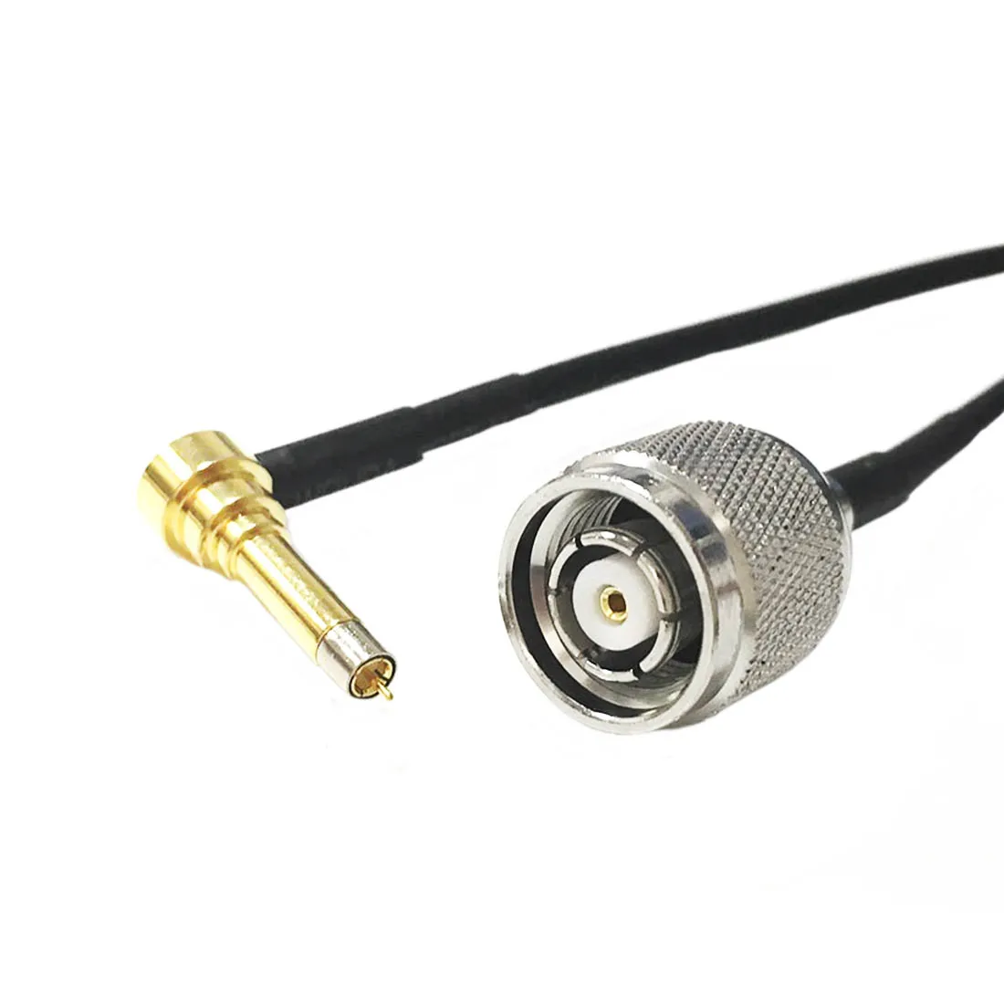 New Wireless Modem Wire RP-TNC Male Plug Switch MS156 Right Angle Connector RG174 Cable 20cm  8" Wholesale Fast Ship