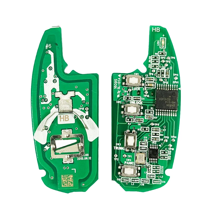 CN020051 Original PCB Flip Key For Hyundai HB20 2016-2019 Remote Fob FCCID 95430-1S110 433Mhz DST 4D60 80Bit Chip