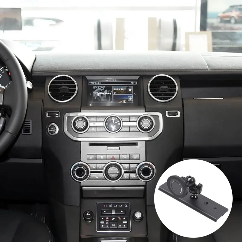 

[Ready Stock] For Land Rover Discovery 4 2010-2016 Aluminum Alloy New Magnetic Phone Holder