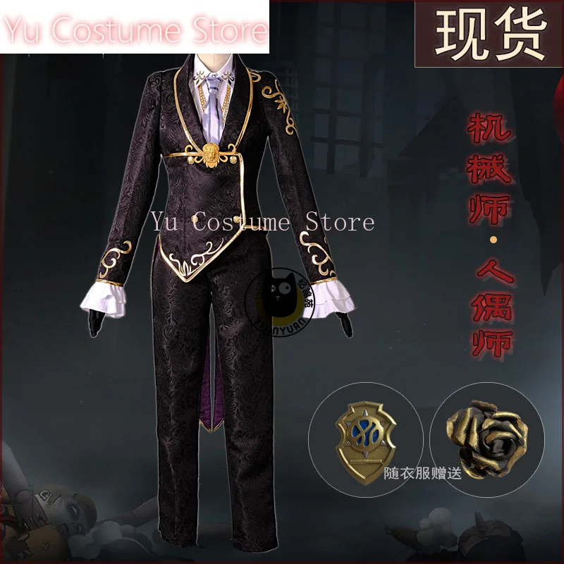 Yu Costume Identity V Mechanic Puppeteer Cosplay Costume Cos Game Anime Party Uniform Hallowen Play Role Clothes Clothing New