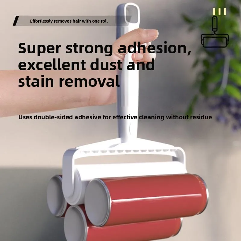 Hair Remover Roller Brush Sticky Hair Cleaner Dust Remover Core Paper Clothes Dehesive Magic Tool Hair Removal Gadget