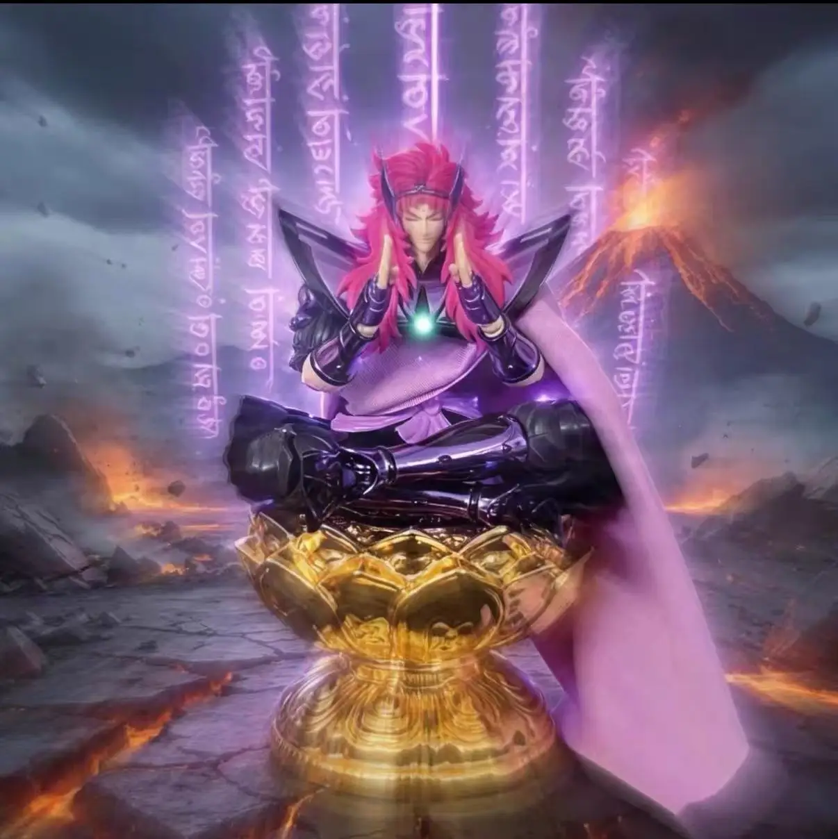 Brand New & in Stock JM.MST Saint Seiya Myth Cloth EX Lotus Agora Action Figure (Ships Within 24 Hours)