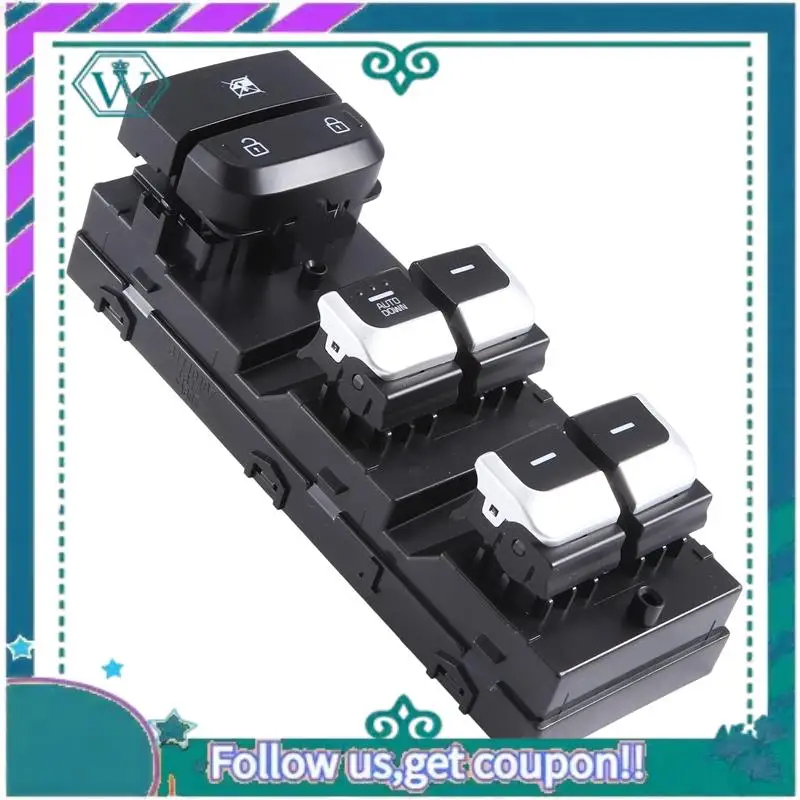 

AA92-1 Piece 93571D9200 Car Front Driver Door Window Switch Autodown Parts Accessories For Kia Sportage 2017-2022 93571-D9200