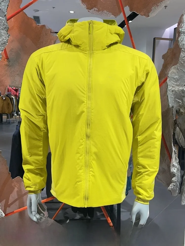 

Waterproof Outdoor Cotton Jacket Hooded Lightweight Warm Youth Fashion Autumn Winter Casual Wear Zipper Closure Color