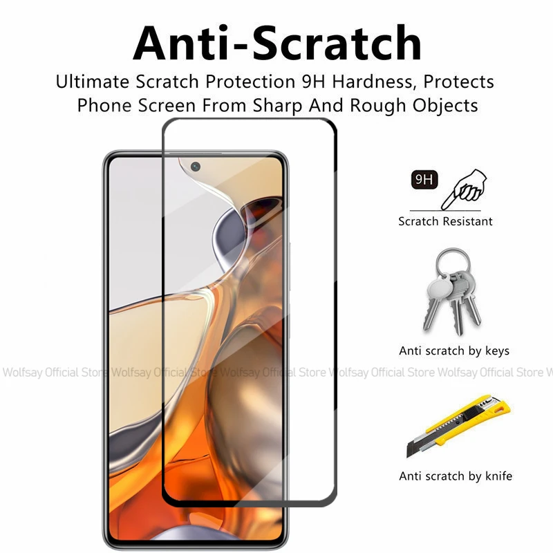 2/4PCS Gehärtetem Glas Für Xiaomi 11T Screen Protector Für Xiaomi 11T 11T Pro Volle Kleber abdeckung Telefon Bildschirm Film Für Xiaomi 11T