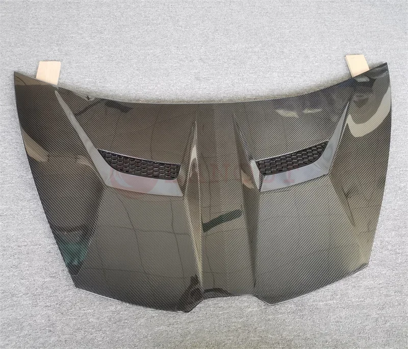 LANOUT Новое поступление, двусторонняя вытяжка из углеродного волокна для Lamborghini Huracan LP610 LP580 LP640, V-образная вытяжка LANOUT Новое поступление, двусторонняя вытяжка из углеродного волокна для Lamborghini Huracan LP610 LP580 LP640, V-образная вытяжка