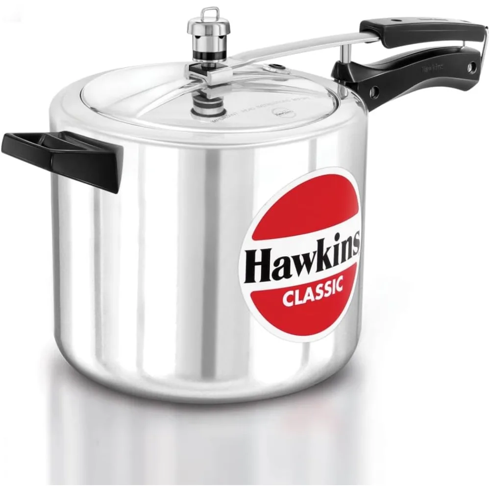 Hawkins Classic CL65 6.5-Liter 5-Liter 4-Liter 12-Liter New Improved Aluminum Pressure Cooker