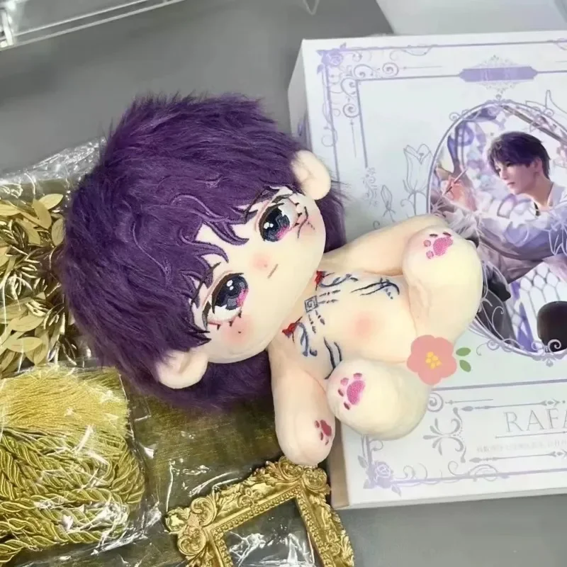 Anime Game Liefde en Deepspace Rafayel Cosplay 20 cm Er zijn botten Pluche Katoenen Pop Cartoon Poppen Marionet Speelgoed verjaardagscadeau