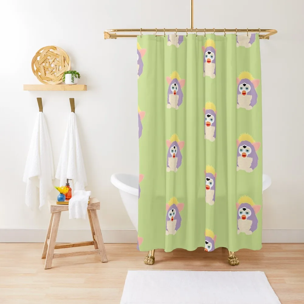 

Furby Shower Curtain Set For Bathroom Shower Set For Bathroom Bathroom Deco Cute Shower Curtain