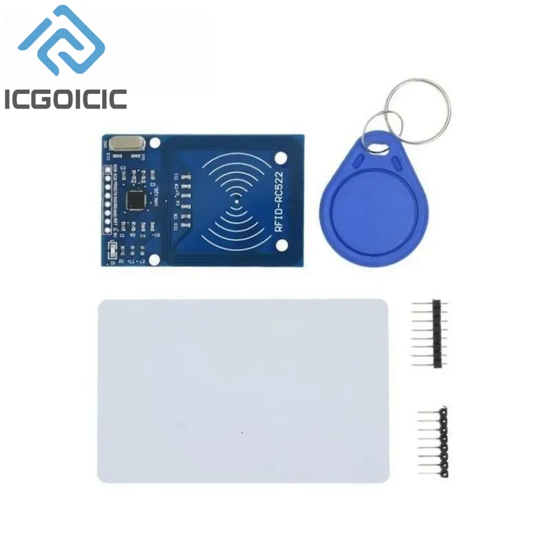 RFID Module RC522 MFRC-522 RDM6300 Kits S50 13.56 Mhz 125Khz 6cm With Tags SPI Write & Read For Arduino UNO 2560