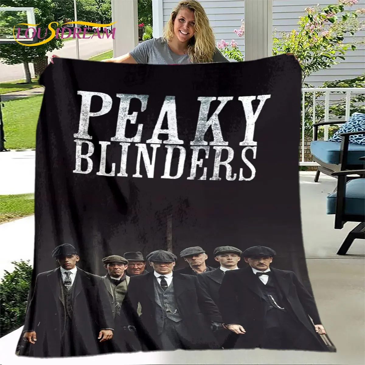 P-Peaky Blinders Tommy Shelby Soft Plush Blanket,Flannel Blanket Throw Blanket for Living Room Bedroom Bed Sofa Picnic Cover Kid