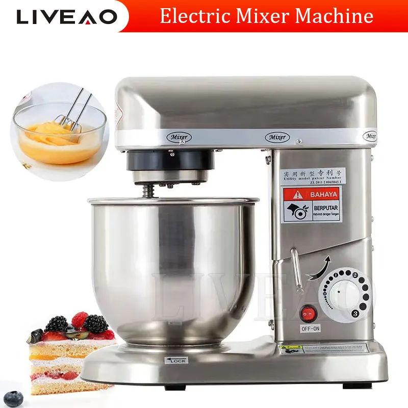 

Professional Kitchen Aid Food Blender Cream Whisk Cake Dough Mixers Bowl Chef Machine