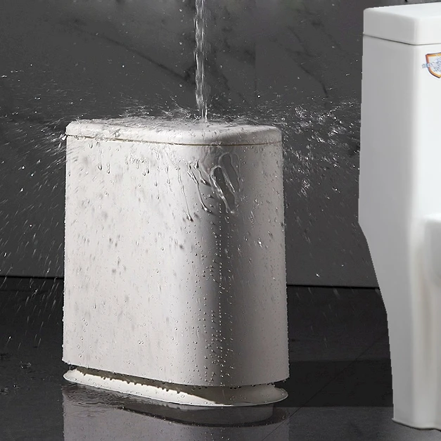 

Двухслойная крышка Sed, кухонная корзина для батомы, 5 см, узкая водонепроницаемая, устойчивая к запаху корзина для мусора для домашнего использования, пластиковый корпус