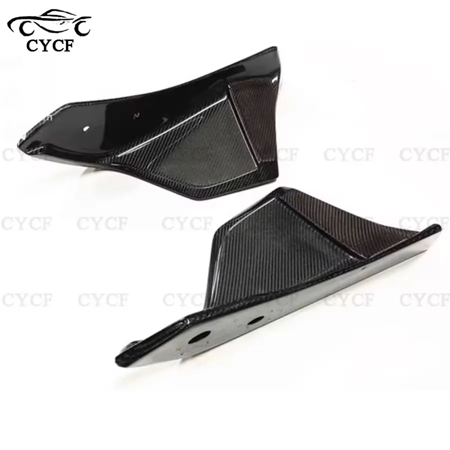 For Toyota GR A90 A91 2019-2022 Supercars Carbon Fiber Rear Bumper Rear Lip Diffuser Splitter Tuning Accessories Car Accessories