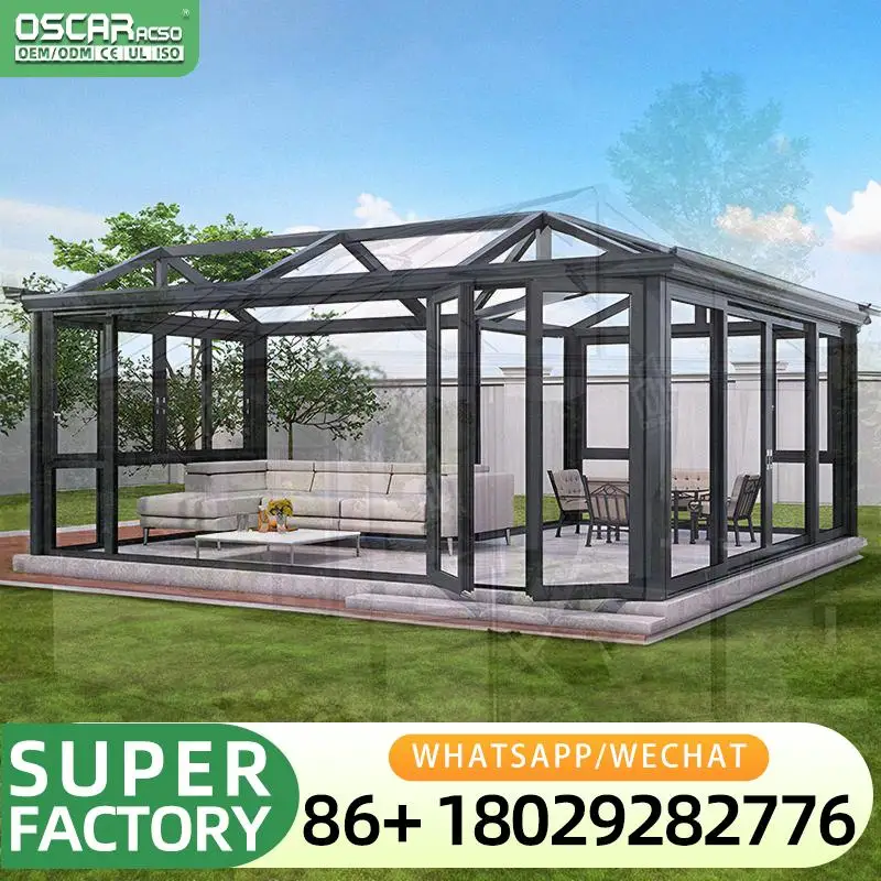 Large Party Electric Retractable Waterproof Pergola Garden Frame Outdoor Gazebo for Backyard Patio Terrace sunroom