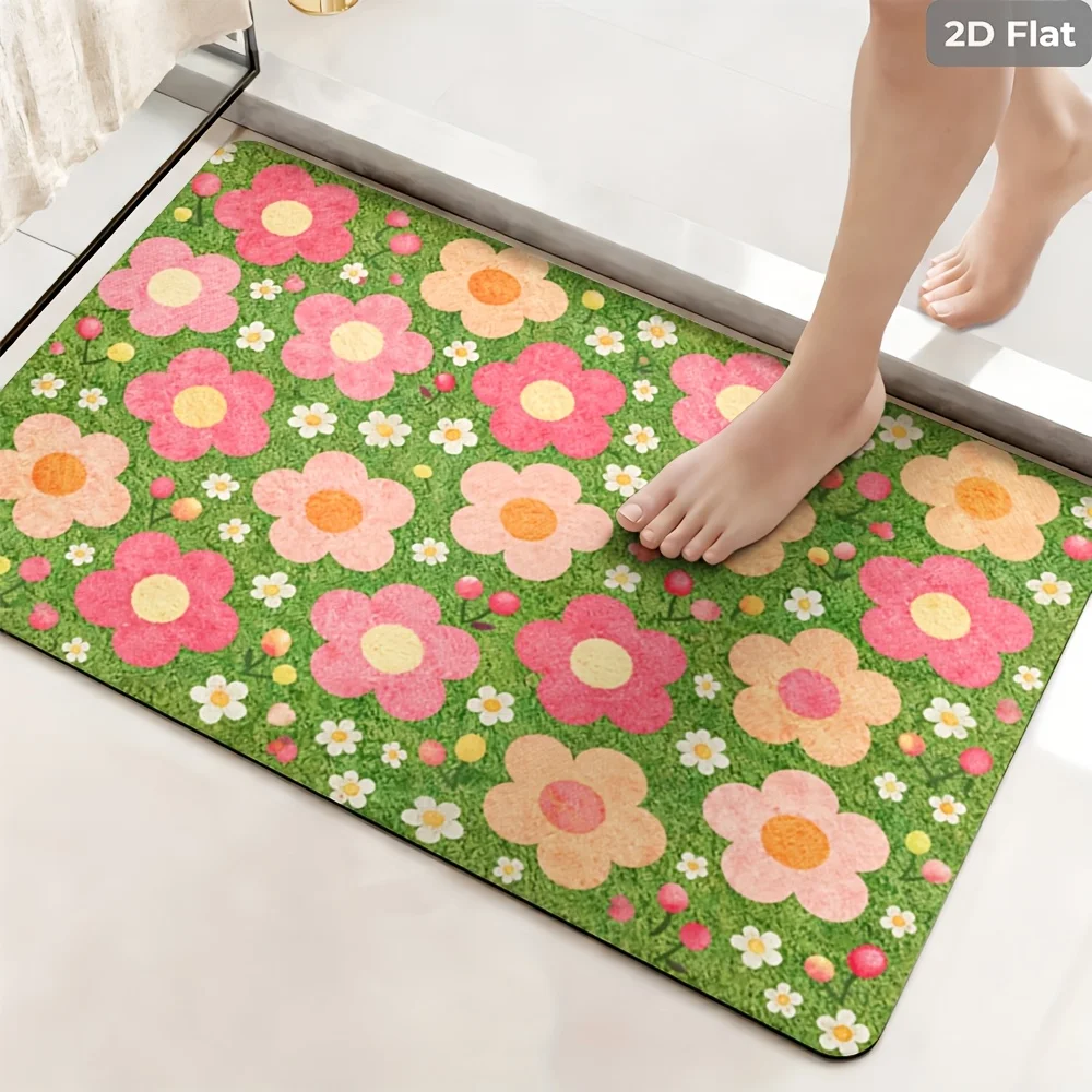 Flower patterns: outdoor/bathroom/entrance hall/entrance/kitchen/bathroom/door/washbasin/indoor/toilet